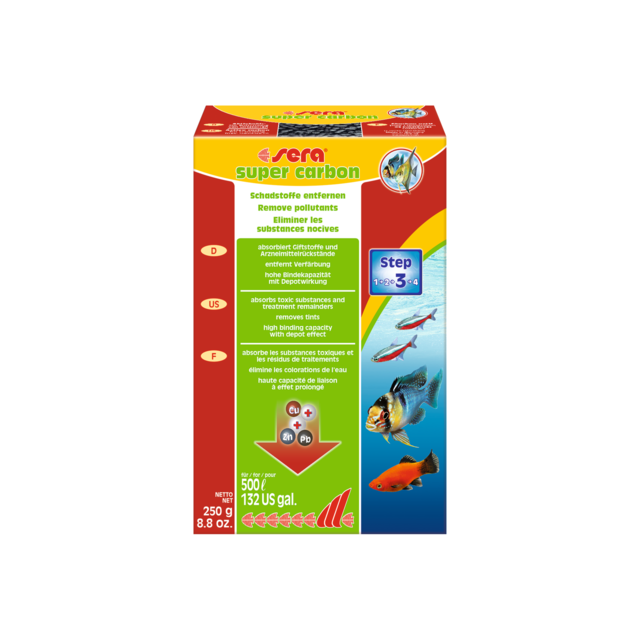 Sera Super Carbon -250 gr