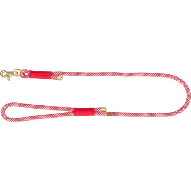 Trixie Soft Rope Riem S-XL  1,00 m/ø 10 mm Rood / Creme'