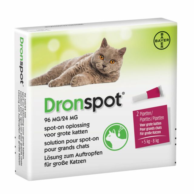 Dronspot 96 Grote Kat  > 5 -8 kg - 2 pipetten