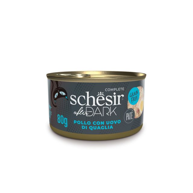 Schesir After Dark Kat Kip&Kwartelei Paté -80gr
