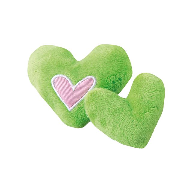 Rogz Catnip Hearts Lime -2 stuks 
