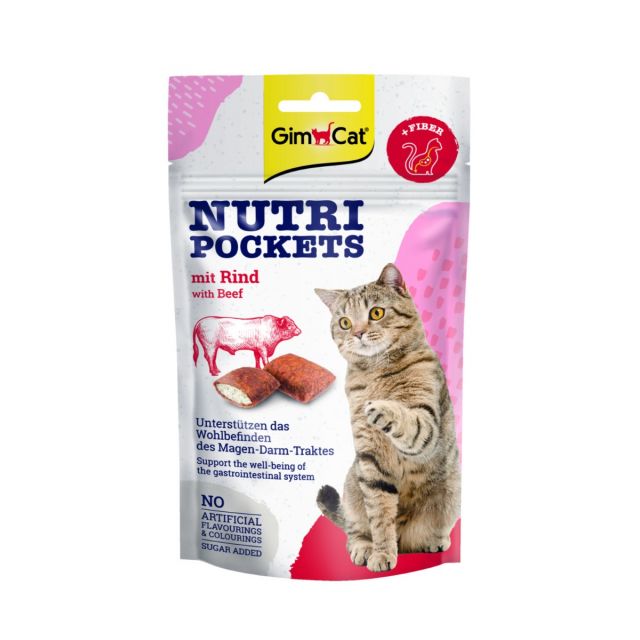 Gimcat Nutri Pockets Rund -60 gram