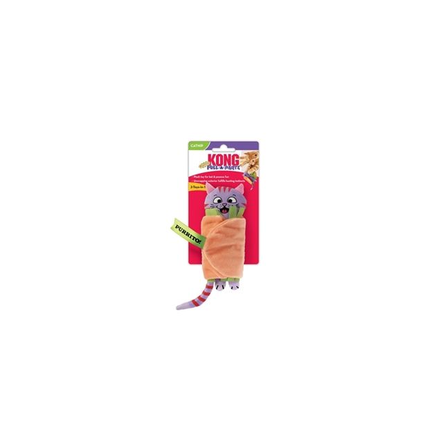 KONG Pull-A-Partz Purrito - 14x5,7x2x5 cm 
