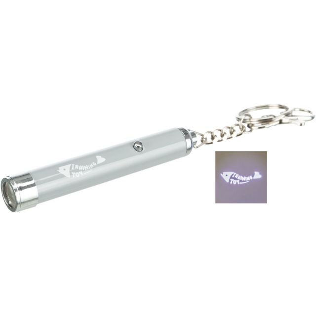 Trixie LED Pointer Laserspeelgoed Catch The Light Grijs - 8 cm