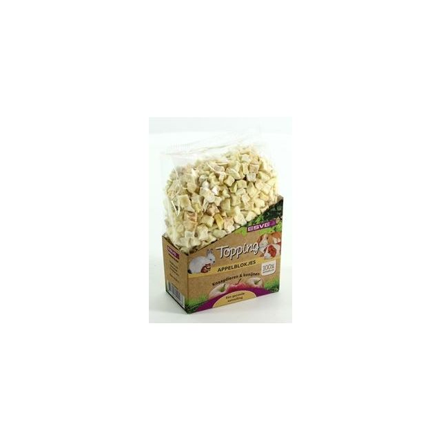 Esve Topping Appelblokjes Knaagdier -100 gram