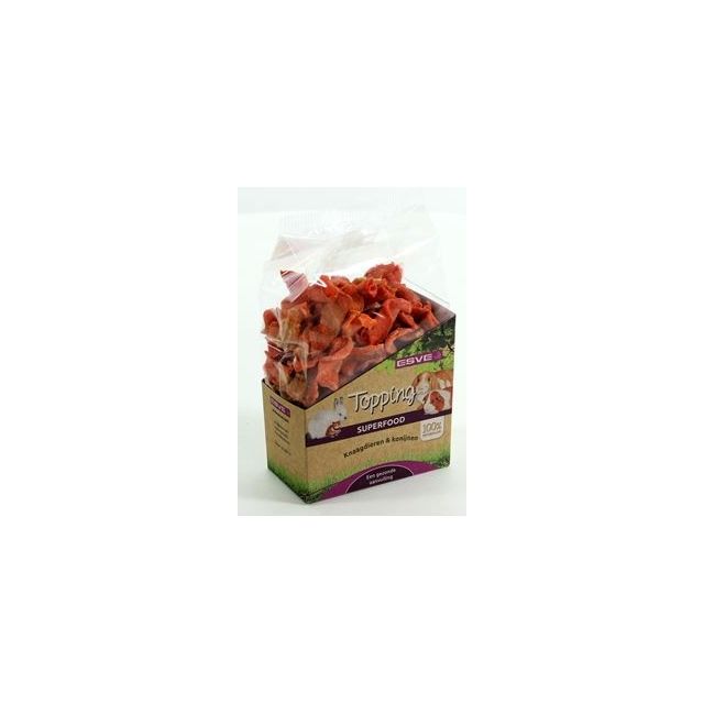 Esve Topping Wortelschijfjes Knaagdier -125 gram