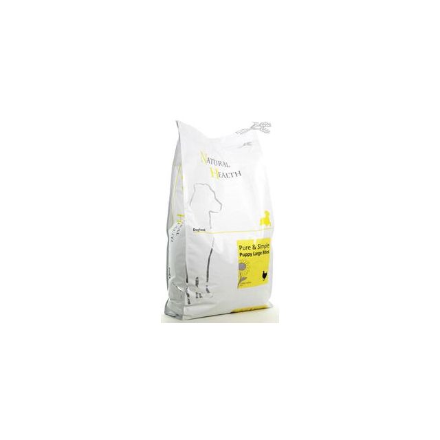 Natural Health Dog Chicken & Rice Puppy Large Bite -7.5 kg 