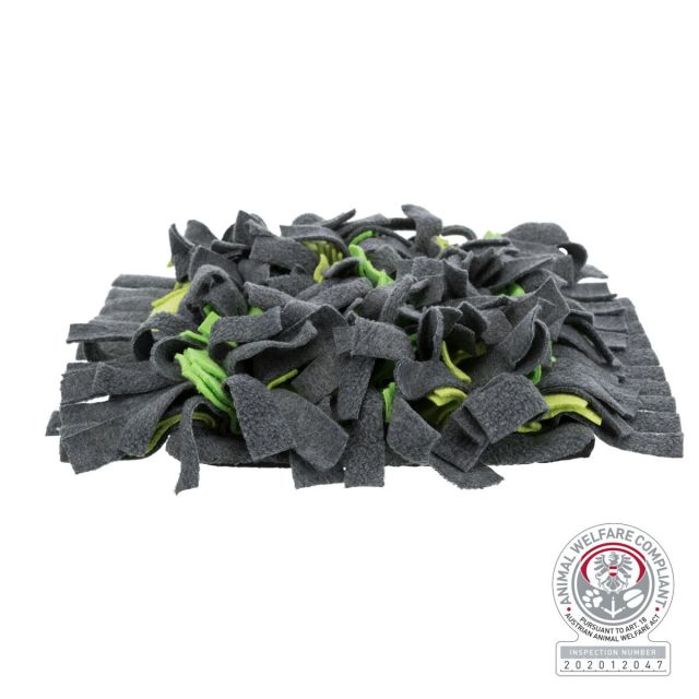 Trixie Snuffelmat Konijnen & Knaagdieren -27 × 20 cm   Grijs/Groen