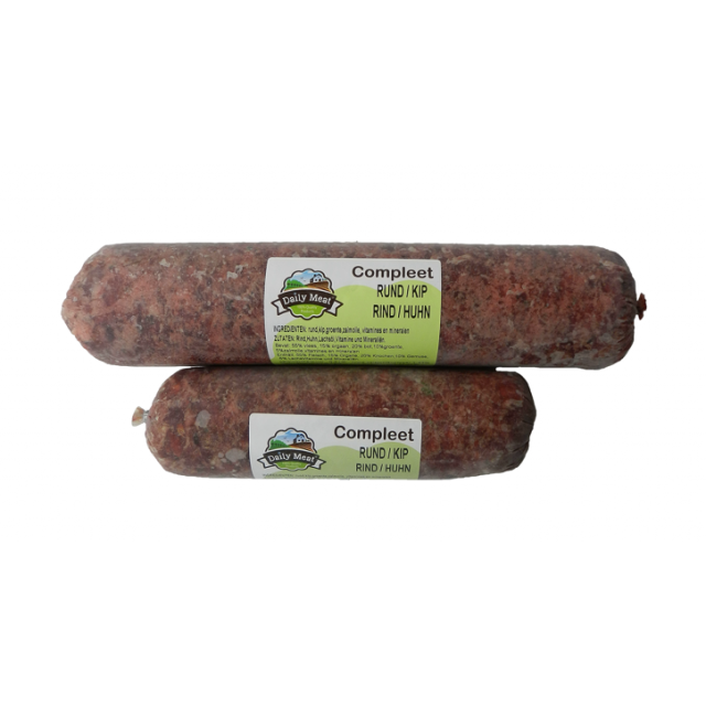 Dailymeat Rund/kip Compleet -1 kg 