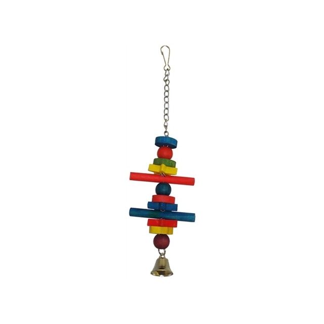 Happy Pet Vogelspeeltje Shootingstar Hout - 31x8x3 cm