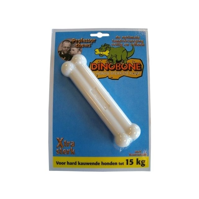 Dinobone voor Harde Bijters Ham Kluif Hond tot 15 kg - 15x4x2 cm