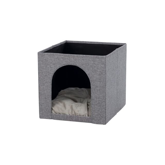Trixie Kattenmand Iglo Ella Grijs -33x33x37 cm
