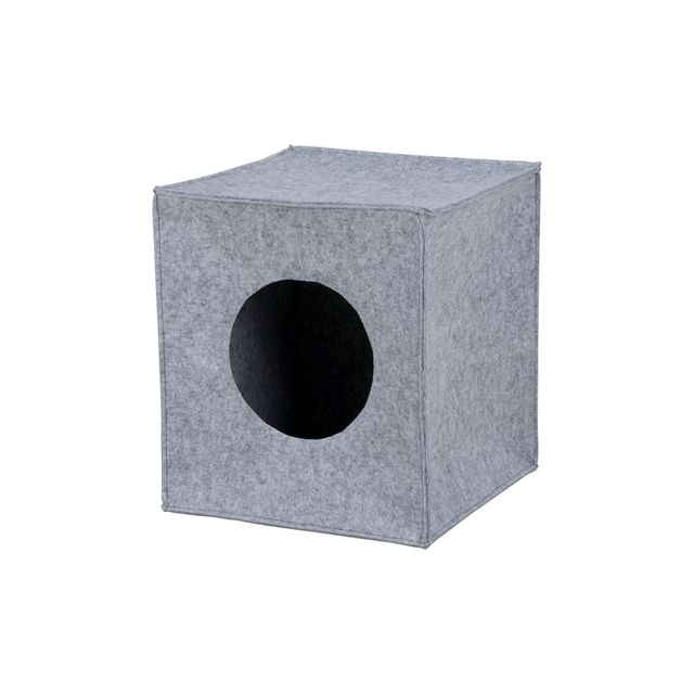 Trixie Kattenmand Iglo Anton Grijs -33x33x37 cm