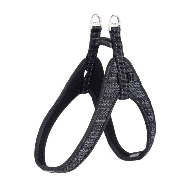 Rogz Utility Fast Fit Tuig Black Reflective Medium/ Large