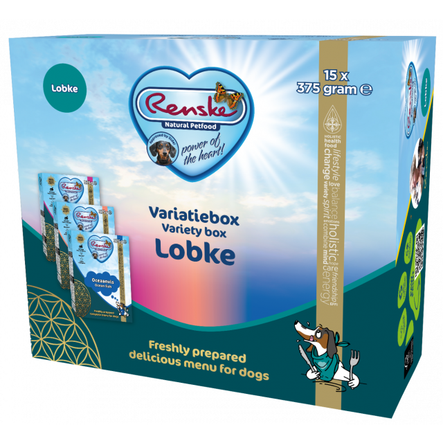Renske Vers Hond Variatiebox Lobke -15x375 gram