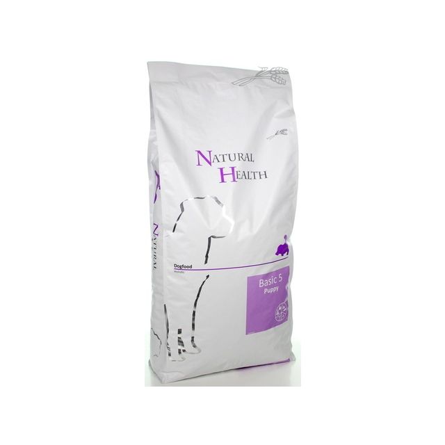 Natural Health Dog Basic 5 Puppy - 12,5 kg