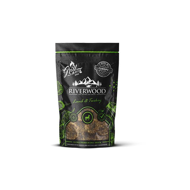 Riverwood Grillmaster Snack Lamb & Turkey100 gram