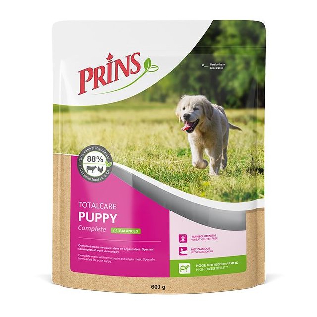 Prins Totalcare Hond Schijfjes Puppy Complete - 600 gram   